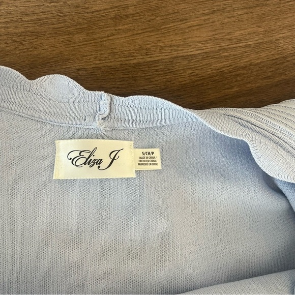 Eliza J off the shoulder ruffle sheath dress size Small - Picture 8 of 10